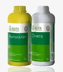 Гербіцид Антизлак + ПАР Омега Екстра, комплект 2 л (ALFA Smart Agro)