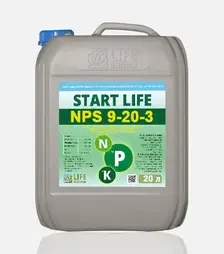 Добриво комплексне Start life NРS 9-20-3 (Старт Лайф), 20 л (Life Biochem)