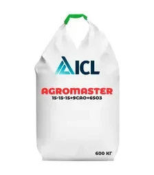 Добриво комплексне Агромастер 15-15-15+9CaO+6SO3, 600 кг