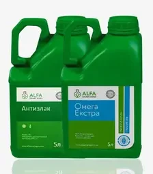 Гербіцид Антизлак + ПАР Омега Екстра, комплект 10 л (ALFA Smart Agro)