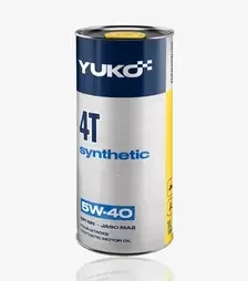 Моторное масло Yuko Synthetic 4Т 5W-40, 1 л
