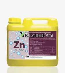 Мікродобриво Хелатин Цинк Актив, 10 л (Kisson-agro)