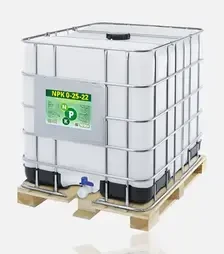 Добриво комплексне NPK 0-25-22, 1 000 кг (Life Biochem)