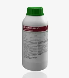 Микроудобрение Урожай Железо, 0,5 л (Enzim Agro)