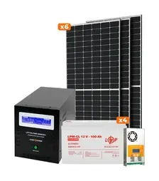 Комплект енергонезалежності LogicPower Стандарт (без комплектуючих) 100 Ah, 4 кВт