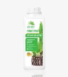 Біодобриво Гумат грунт Органік Біо Актив, 1 л (Leaf Forte)