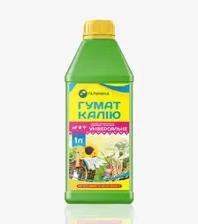 Стимулятор росту Гумат Калію Універсальний, 1 л (Галичина)