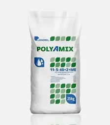 Мікродобриво Anorel Polyamix NPK 11-5-40 + ME (Анорел Поліамікс), 25 кг