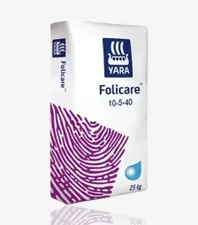 Мікродобриво Folicare 10-5-40 (Фолікер), 25 кг (Yara)