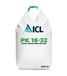 Добриво комплексне PK 16-32(12CaO-2MgO-8SO3)+2B+2Zn, 1 000 кг (ICL)