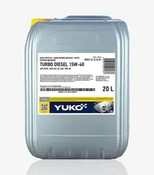 Моторна олива Yuko Turbo Diesel 15W-40, 20 л