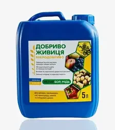 Біодобриво Хелат Бор, Мідь, 5 л (Добриво Живиця)