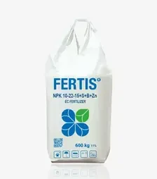 Добриво комплексне Fertis NPK 10-22-15+12,5SO3+0,02B+0,02Zn (Фертіс), 600 кг