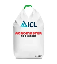 Добриво азотне Агромастер 40-0-5+5SO3, 600 кг (ICL)