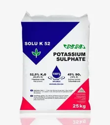 Мікродобриво Сульфат калію SOLU K-52 (K2O-52%, SO3-45%), 25 кг (Salinen Austria AG)