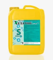 Мікродобриво Хелатин Сірка pro, 10 л (Kisson-agro)