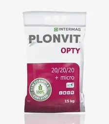Мікродобриво Plonvit (Плонвіт) Оптi 20-20-20 + Мікро, 15 кг (Intermag)