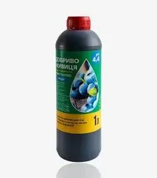 Біодобриво Гумат Калію Універсальне, Ягоди, 1 л (Добриво Живиця)