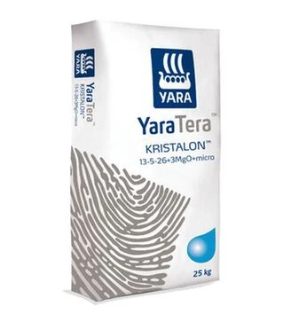 Микроудобрение YaraTera Kristalon 13-5-26 White (ЯраТера Кристалон Уайт), 25 кг (Yara)