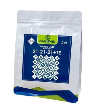 Удобрение комплексное 21-21-21+ME, 2 кг (NATURWIN)