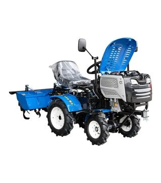 Трактор садовий KENTAVR 15D/1000 з грунтофрезою (249719)