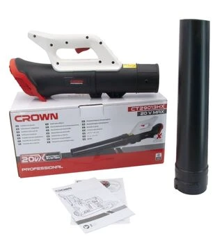Садовая воздуходувка CROWN CT29013HX, 20В, без АКБ и ЗП
