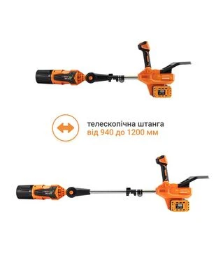 Садова повітродувка акумуляторн SEQUOIA SBLB4022BT-E2W 40 В, 252 км/год