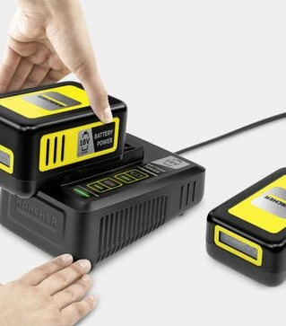 Швидкозарядний пристрій Karcher 18В, 2.5А (2.445-032.0)