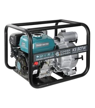 Мотопомпа бензиновая Konner&amp;Sohnen KS 80 TW для грязной воды