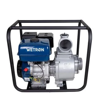 Мотопомпа бензинова Wetron WM100CX для чистої води (772553)