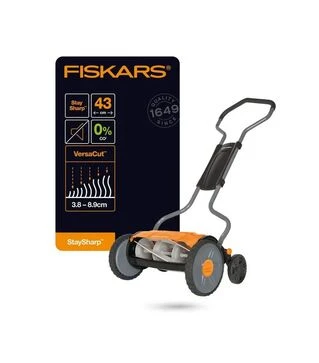 Механическая газонокосилка Fiskars StaySharp Plus Reel Mower 113872 (1015649)