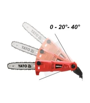 Висоторіз YATO YT-84800, 710 Вт, 10"/25 см, з телескопічною штангою 188-255 см