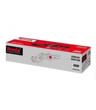 Аккумуляторная мини пила Ronix 150 мм, 20В, 2Ач (8600)