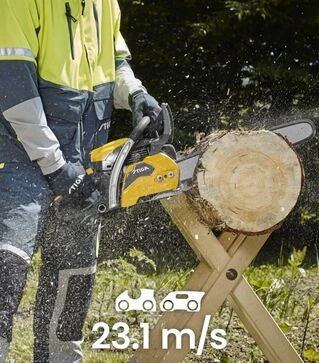 Бензопила STIGA CS755 2,3 кВт, шина 450 мм