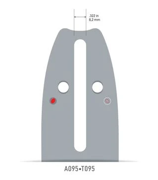 Шина OREGON 16"/40 см, 3/8", 1,3 мм (160SPEA095)