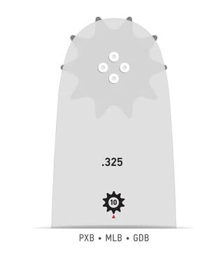 Шина OREGON 16"/40 см, 0,325", 1,3 мм (160MLBK041)