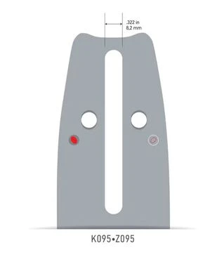 Шина OREGON 18"/45 см, 0,325'', 1,5 мм (188SLGK095)