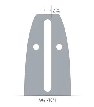 Шина OREGON 16"/40 см, 3/8'', 1,3 мм (160SXEA041)