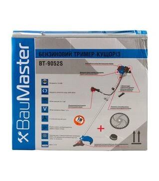 Мотокоса BauMaster BT-9052S, 3 кВт