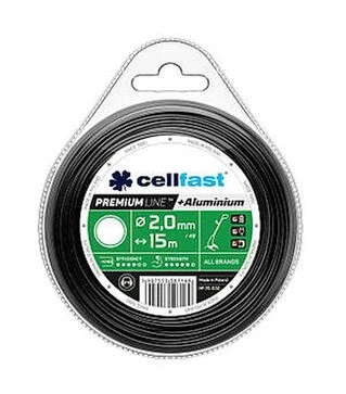 Леска для триммера Cellfast PREMIUM, круглая 2,4 мм, 15 м (35-033)
