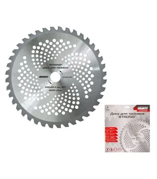 Диск для тримера GRANITE STRONG 255х25,4, 40Т з побідитовою напайкою, загартований (19-25-040)