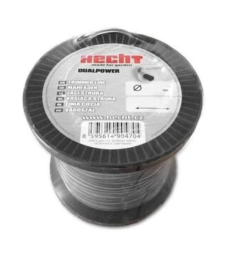 Волосінь для тримера HECHT DUAL POWER 3 мм, 240 м, кругла (HECHT10324030)