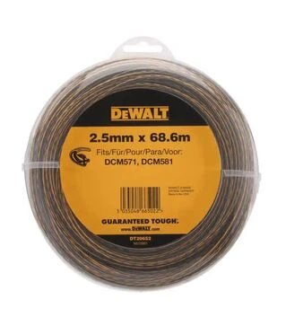 Волосінь для тримера DeWALT &Oslash;2,5 мм, 68,7 м, кручена (DT20652)