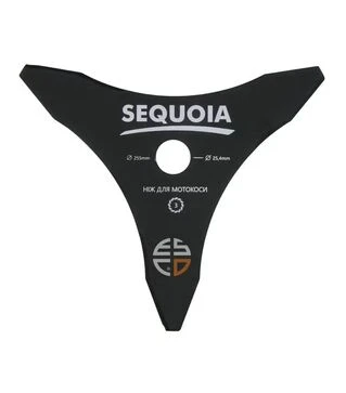 Ніж для тримера SEQUOIA &Oslash;255х25,4 мм, 1,4 мм, 3-зубчатий (GB3-255)