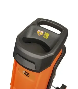Садовый измельчитель Tex.AC TA-SH2600, 2600 Вт, бак 40 л, диаметр ветки до 45 мм.
