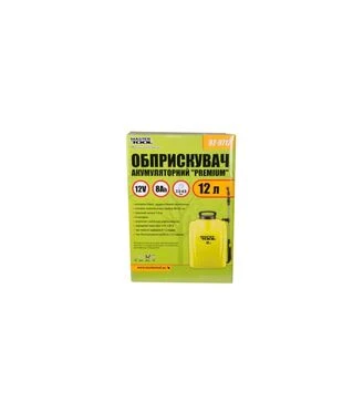 Обприскувач акумуляторний MASTERTOOL Premium, 12 л, 12В 8А*год (92-9712)