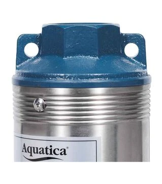 Насос центробежный Aquatica 4QJED3-7-0.37, 370 Вт, 49 м, 55 л/мин, &Oslash;102 мм, для чистой воды (778441)