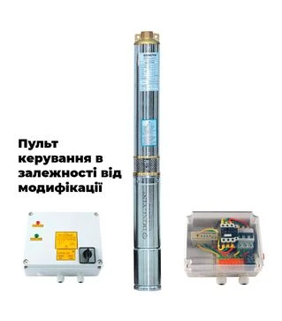 Насос відцентровий Aquatica (Dongyin) 4SD12/32, 400 В, 7,5 кВт, 201 м, 270 л/хв, &Oslash;102 мм, з 3-х частин (7771783)