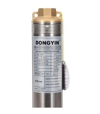 Насос відцентровий свердловинний Aquatica (Dongyin) 3SEm1.8/26, 750 Вт, 111 м, 45 л/хв, &Oslash;80 мм (777404)