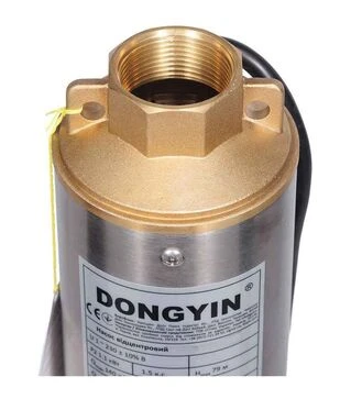 Насос центробежный скважинный Dongyin 4SDm6/8, 750 Вт, 58 м, 140 л/мин, &Oslash;102 мм (777141)